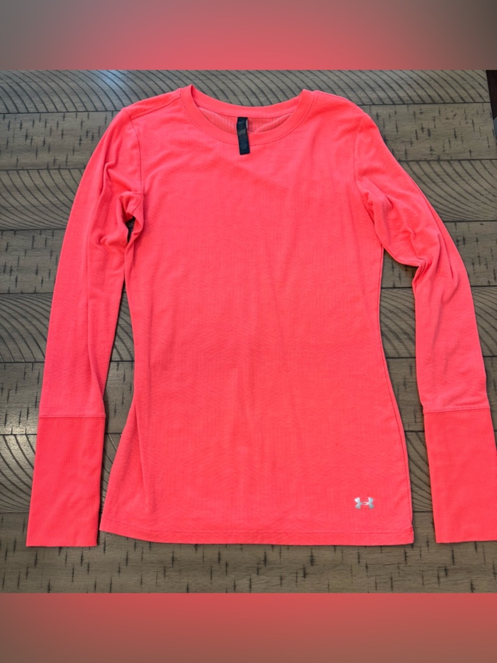 Under Armour Women's Long-Sleeve Top - Bright Coral